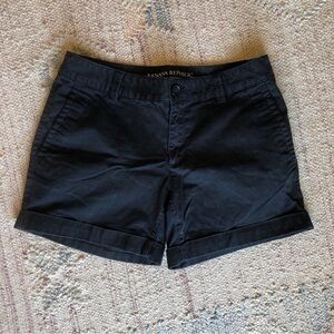 Black Chino Shorts